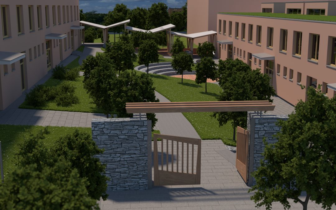 Rekonstrukce atria a vybudování přírodní učebny